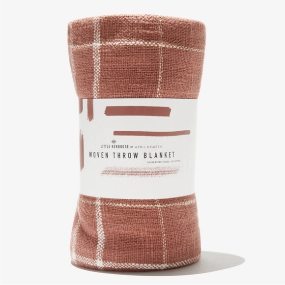 Woven Blanket NWT - Little Korboose - Picture 3 of 3